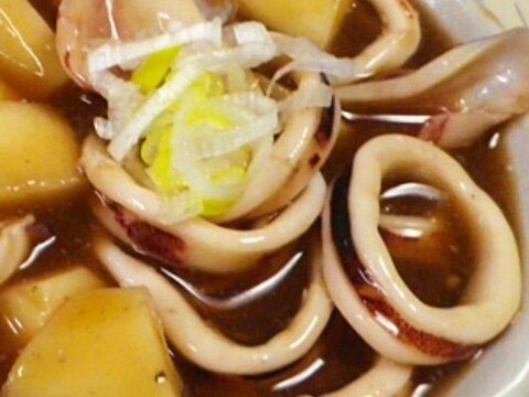 大和芋イカの簡単煮